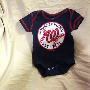 Baby Washington National onesie